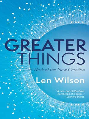 cover image of Greater Things